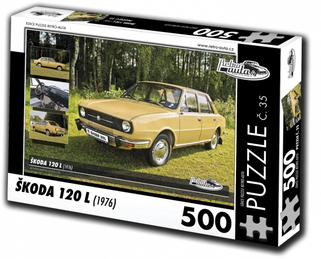 RETRO-AUTA Puzzel Škoda 120 L 500 stukjes