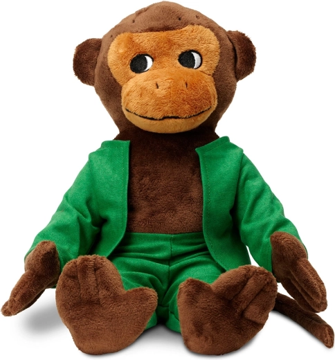 Pippi: pluchen aapje Meneer Nilsson 23 cm