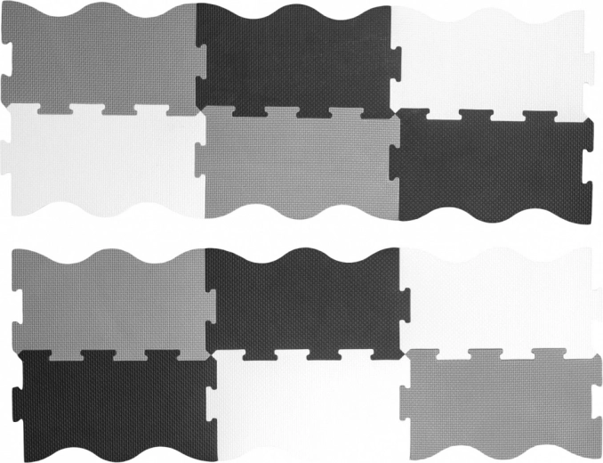 Snel te monteren dankzij puzzelranden