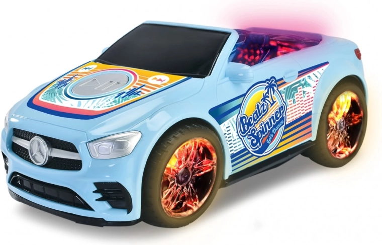 Draai erop los met licht en muziek