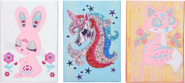 Herdenkingsboek met 80 lege pagina's 15x21 cm Verschillende kleuren