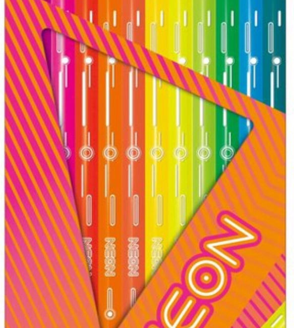Kleurpotloden Maped Neon 12 stuks