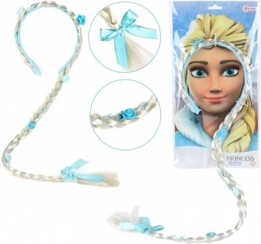Hoofdband met vlecht voor de ijsprinses TOI-TOYS