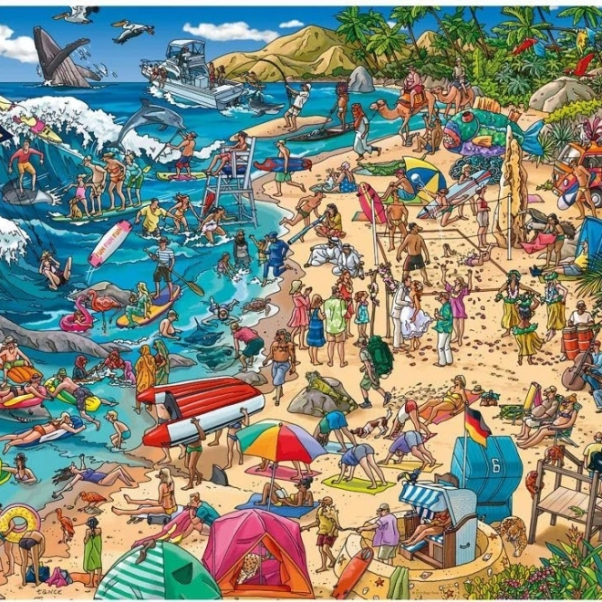 Puzzel Zeekust 1000 stukjes