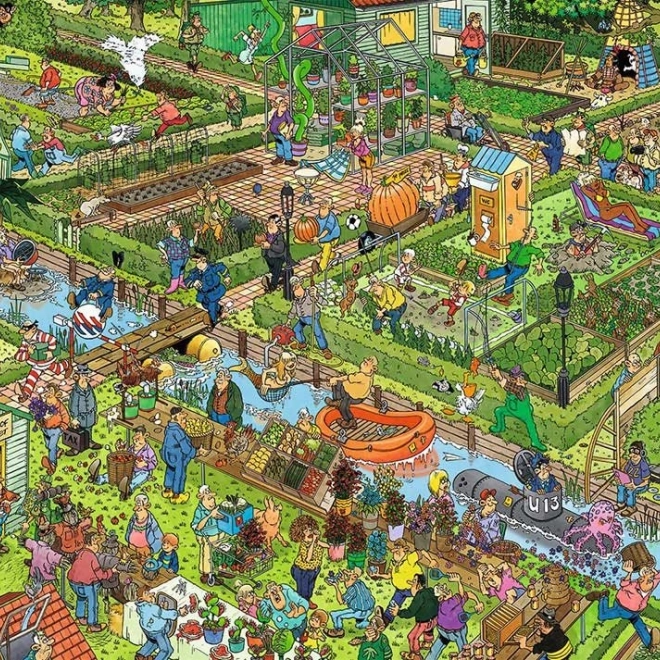 Puzzel JUMBO Groentetuin 1000 stukjes