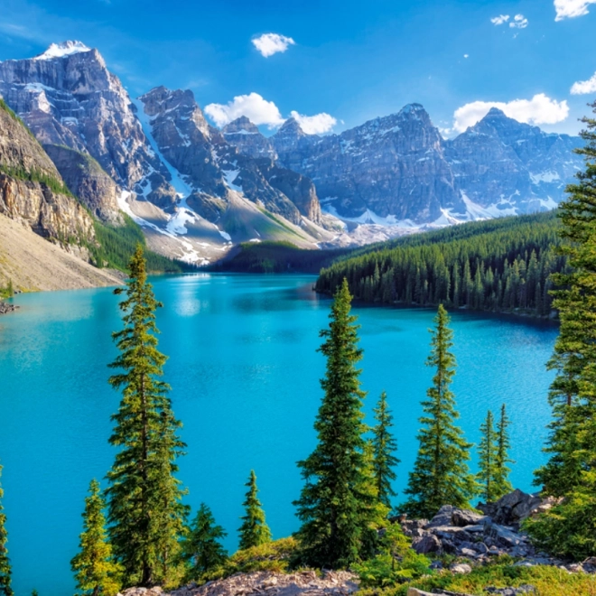 Puzzel 500 stukjes Moraine Lake Canada