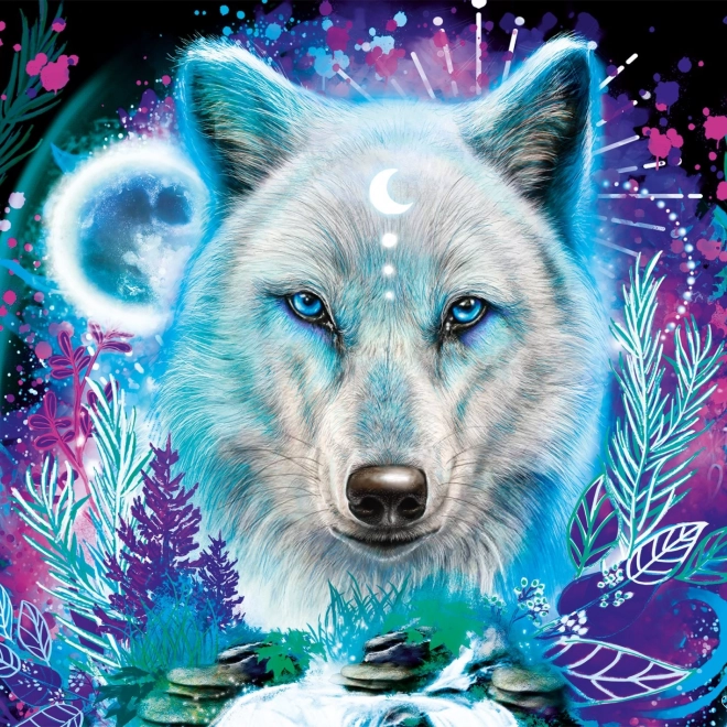 Puzzel Schmidt Neon: Poolwolf 1000 stukjes