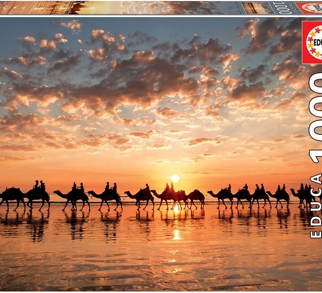 Educa Puzzel Gouden zonsondergang op Cable Beach 1000 stukjes