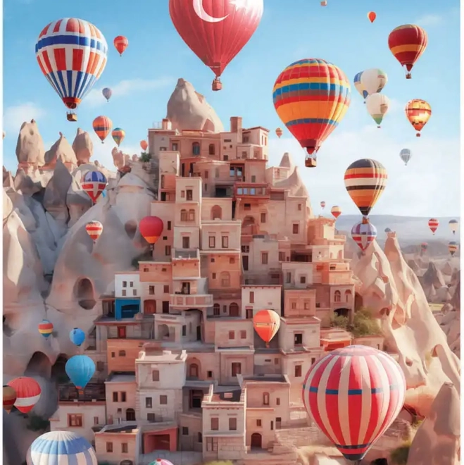 Puzzel Kapadokya van Anatolian 1000 stukken