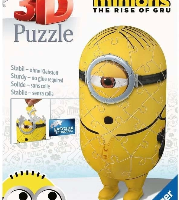 3D puzzel Mimoni 2: Kung Fu van Ravensburger, 54 stukjes