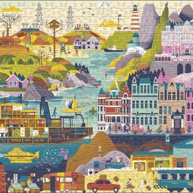 Puzzel Films van Wes Anderson van HEYE 1000 stukjes