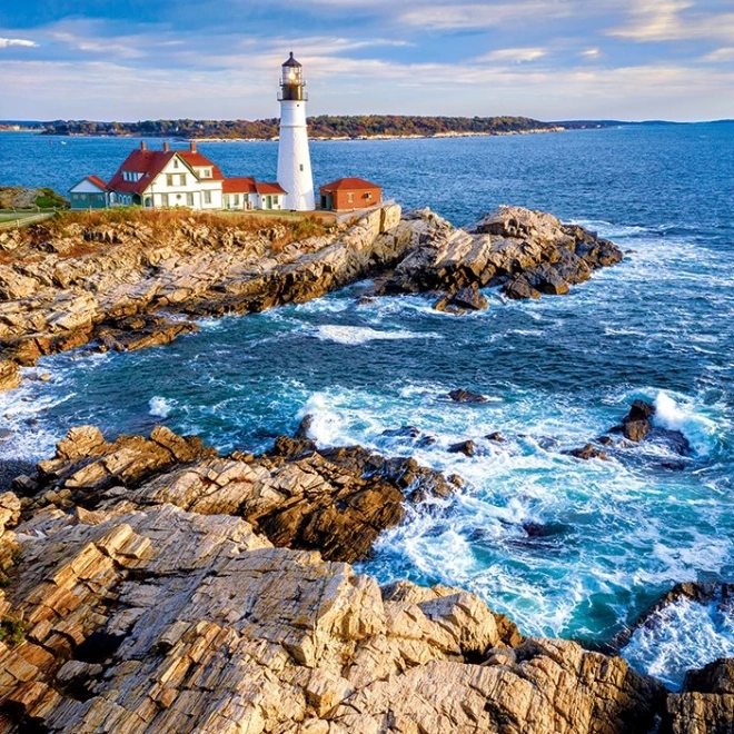 Puzzel 500 stukjes Dageraad boven Cape Elizabeth, VS