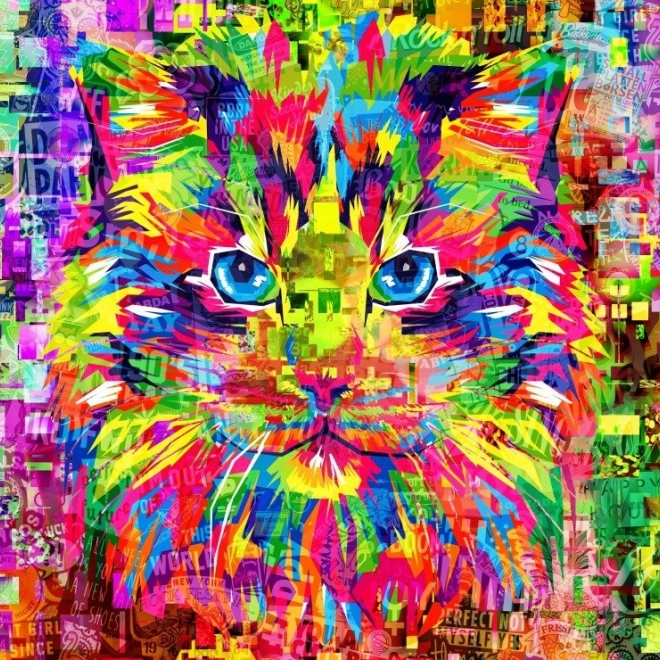 Puzzel Geweldige Kat 1000 stukjes
