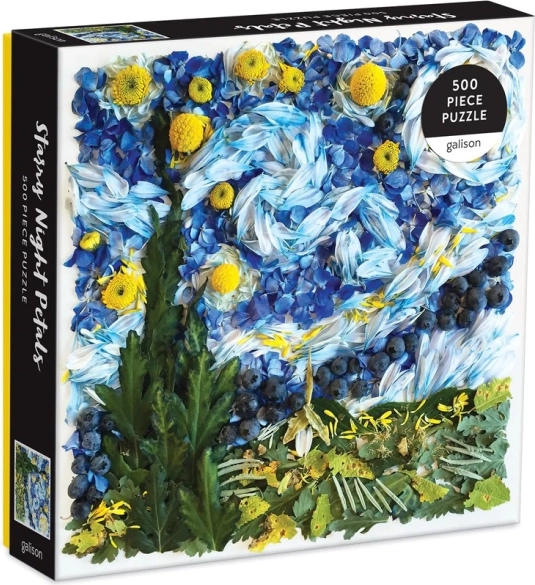 Puzzel Sterrennacht van Bloemblaadjes 500 stukjes