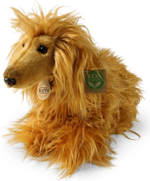 Pluchen hond Afghaanse windhond ecologisch 32 cm
