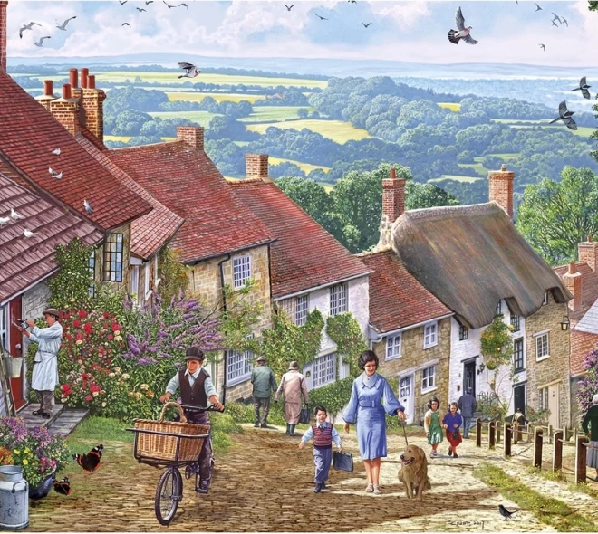 Puzzel Gold Hill, Engeland 1000 stukjes GIBSONS