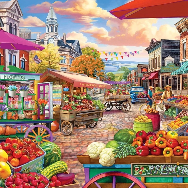 Puzzel Markt 1000 stukjes Eurographics