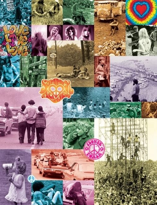 Eurographics Puzzel Liefde Jaren 60 1000 stukjes