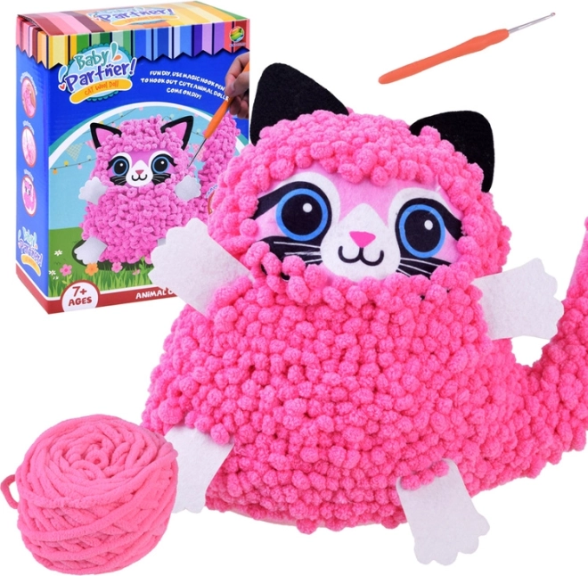 Creatief kattenkussen voor eigen creatie