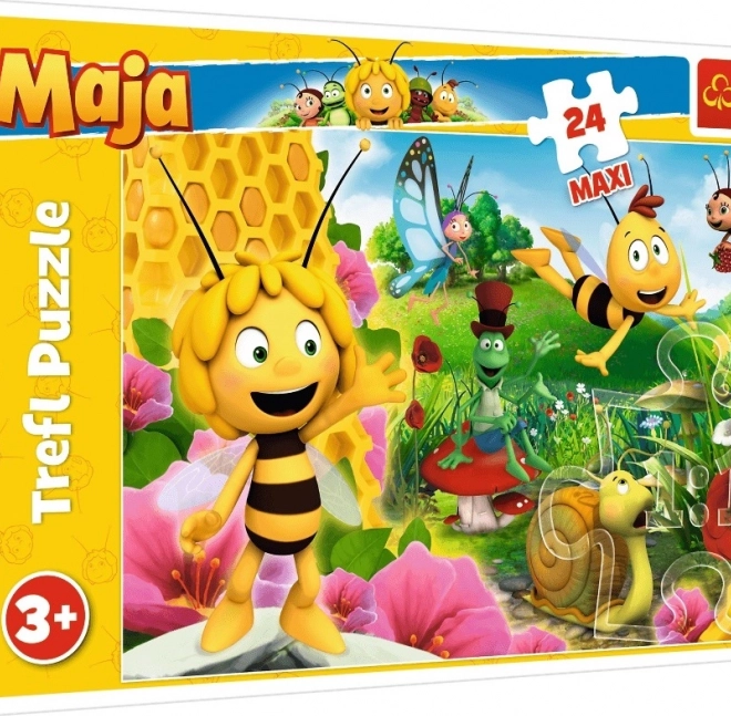 Puzzel 24 Maxi - In de wereld van Bijtje Maya