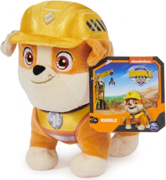 Pluchen knuffels uit Paw Patrol - Rubble en zijn team