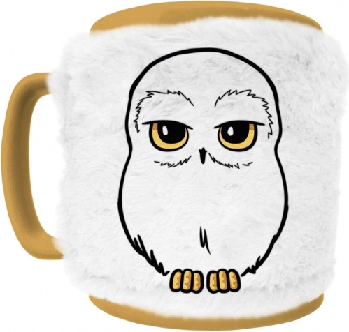 Harry Potter mok met pluchen hoes Hedwig