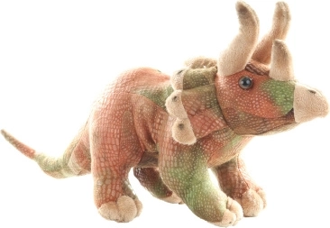 Pluchen speelgoed Triceratops dinosaurus