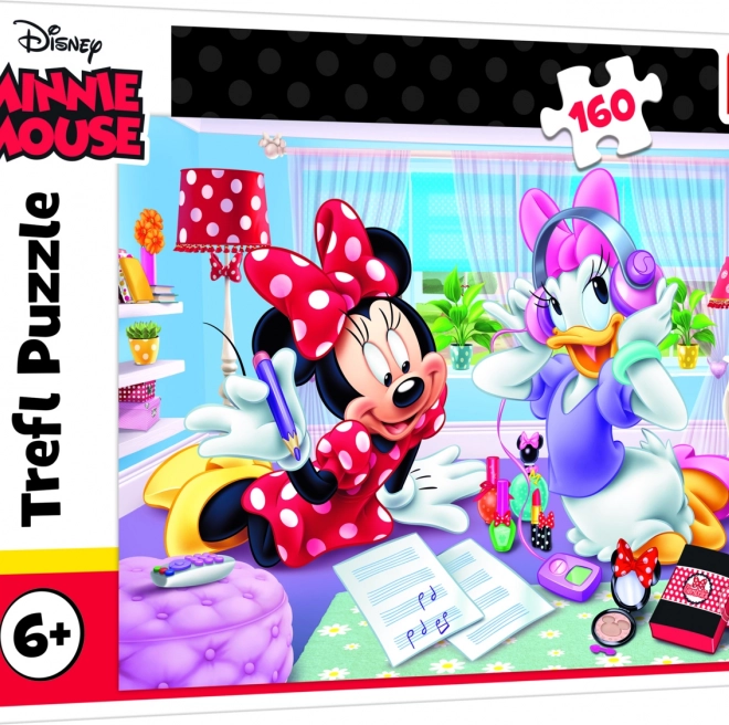 Puzzel 160 stukjes – DISNEY MINNIE: Een dag met vrienden