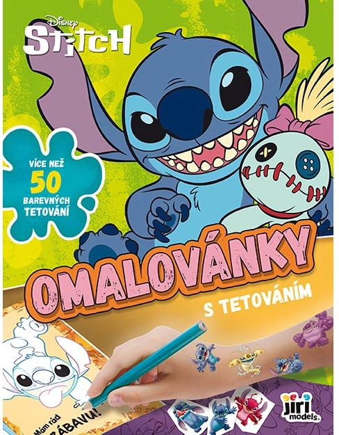 Kleurplaten met tatoeages LILO & STITCH