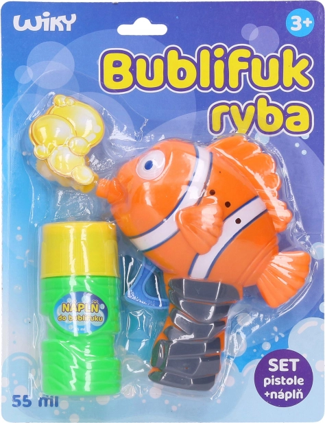 Bellenblaas visje 55 ml – Tsjechische verpakking