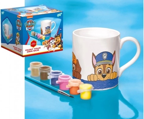 Schilderen van de Paw Patrol-beker