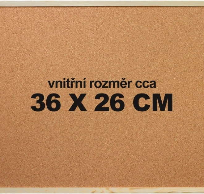 Kurken ondergrond voor puzzels 40x30 cm
