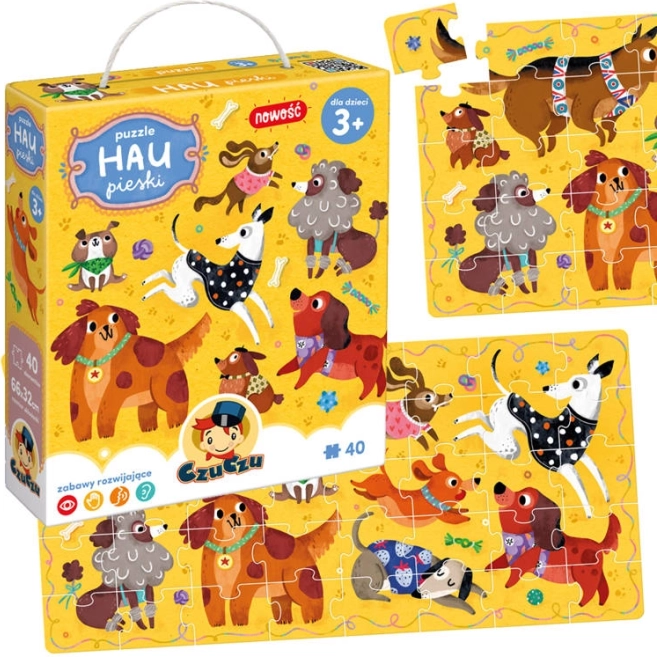 CzuCzu Puzzel Hau Piesci, 40 stuks