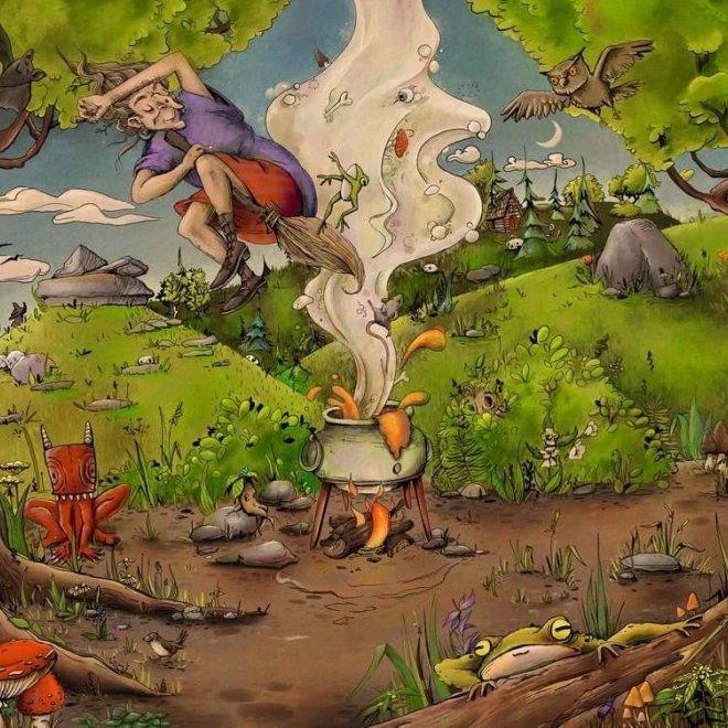 Ravensburger puzzel heks 500 stukjes