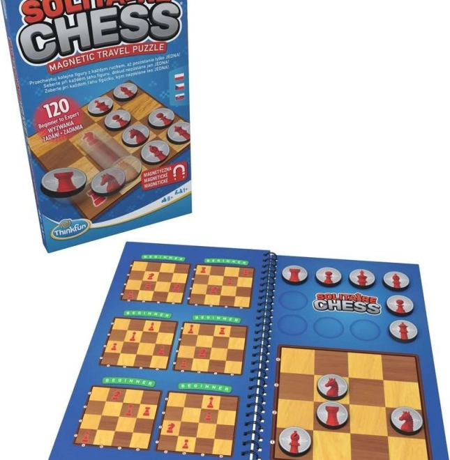 ThinkFun Solitaire Schaken – magnetisch reisspel