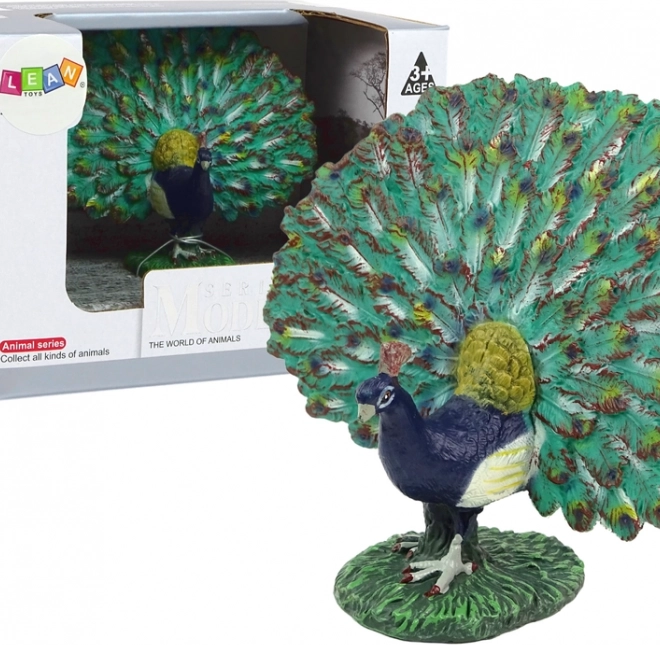 Verzamelbare Figuur Koninklijke Pauw uit de Wereld van Dieren Collectie