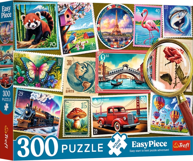 Puzzel Postzegels - 300 Stukjes Trefl