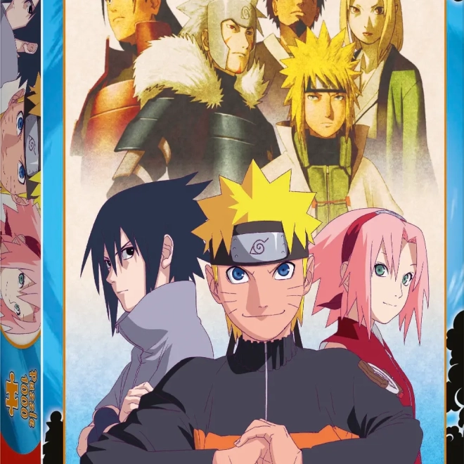 Puzzel 1000 stukjes NARUTO – team Masashi van Trefl