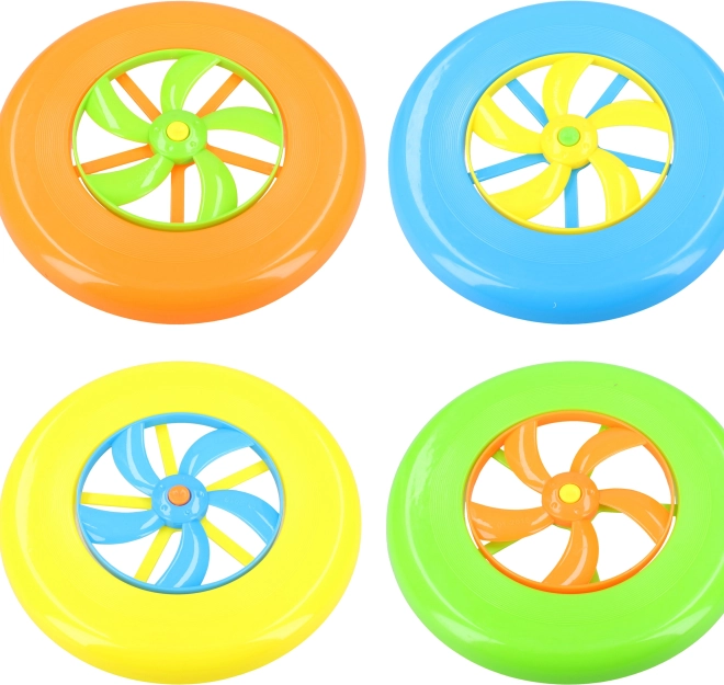 Vliegende schotel met propeller 23 cm voor kinderen