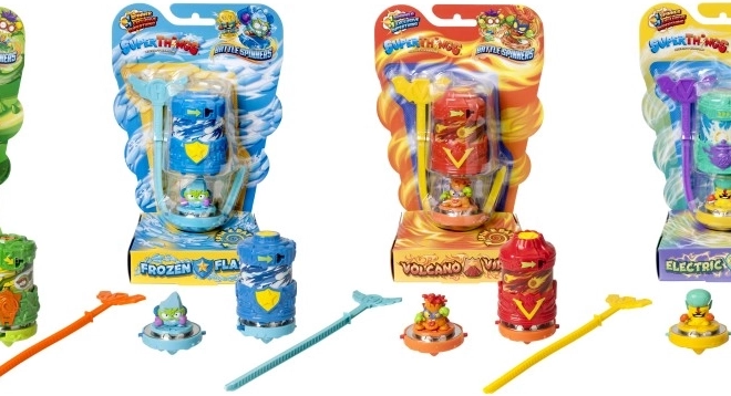 Super Things vechtende eend