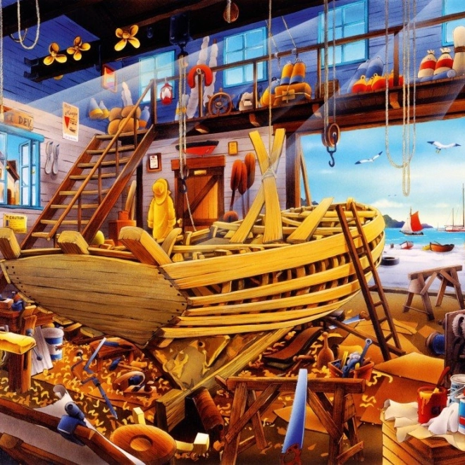 Puzzel Werf 1000 stukjes Bluebird