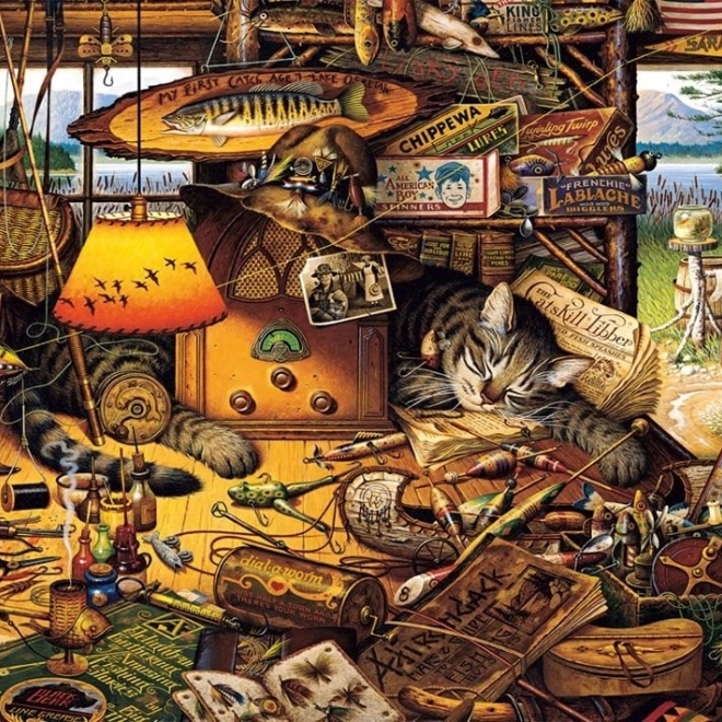 Puzzel Max in de Adirondack bergen 1000 stukjes