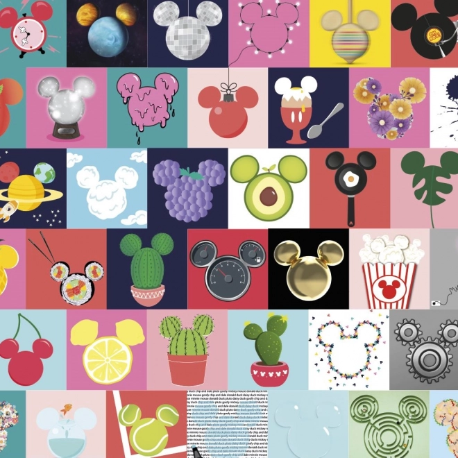 Puzzel 1000 stukjes Mickey Mouse