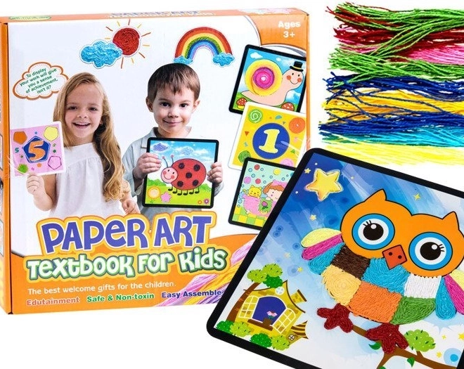 Grote creatieve set voor het maken van afbeeldingen voor kinderen
