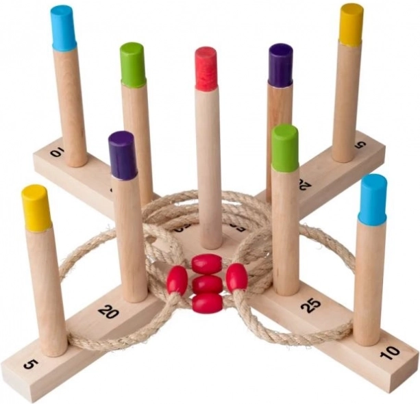 Houten ringwerpspel WOODY