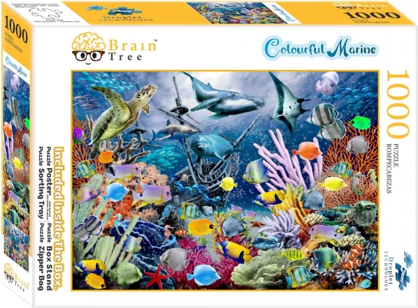 Puzzel Kleurrijke Zee 1000 Stukken