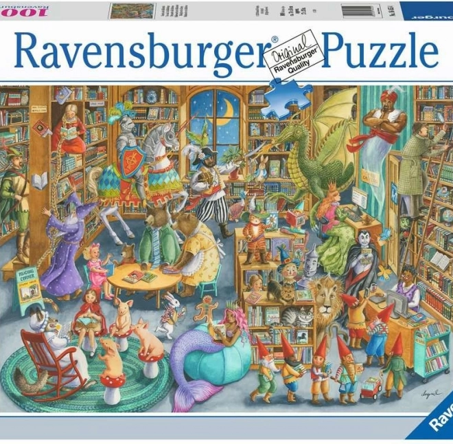 Puzzel 2D 1000 Ravensburger Noorden in de bibliotheek