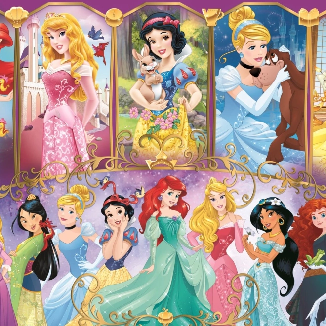 Puzzel Disney Prinsessen 160 stukjes - Portretten van Prinsessen