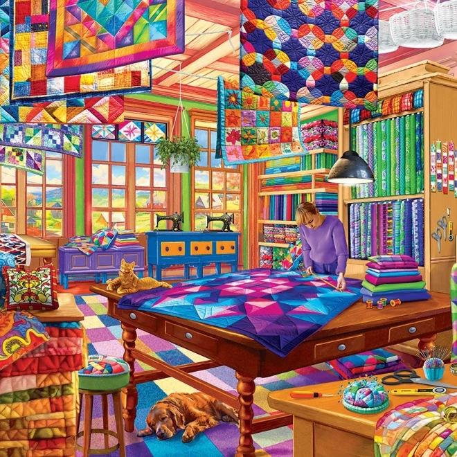 Puzzel Švadlena 1000 stukjes Eurographics