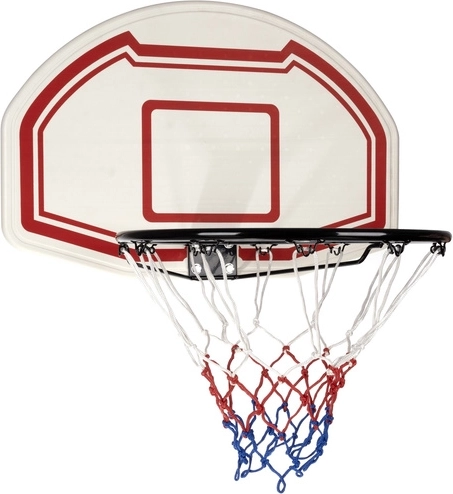 Hangende basketbalring met bord voor kinderen en volwassenen